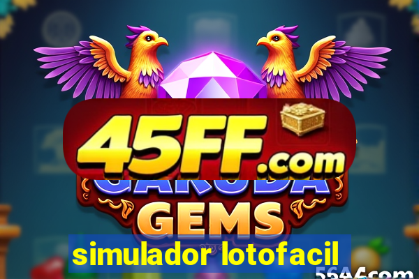 simulador lotofacil